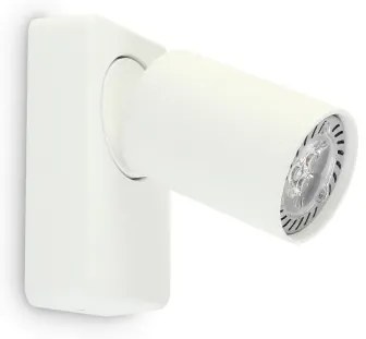 Aplica cu spot directionabil RUDY AP1 BIANCO 229027 IDL