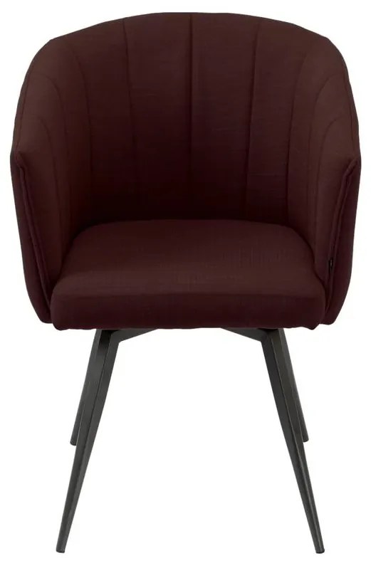 Scaun sufragerie Spack  (bordo + gri). 1098713