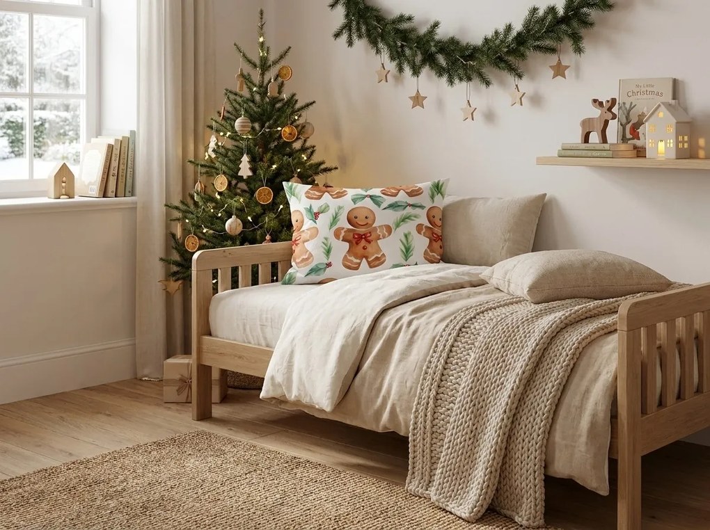 Husa de perna din flanel MERRY GINGER 50x70 cm, colorat