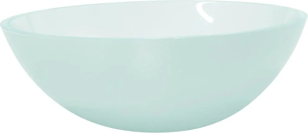 vidaXL Chiuvetă din sticlă, 50x37x14 cm, mată