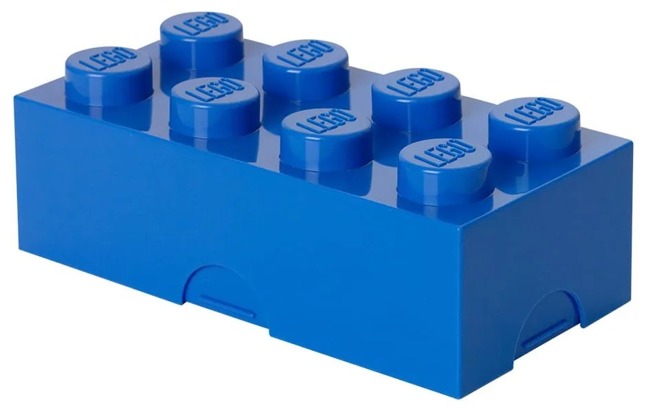 Cutie de depozitare pentru copii albastră din plastic 20x10x7 cm – LEGO®
