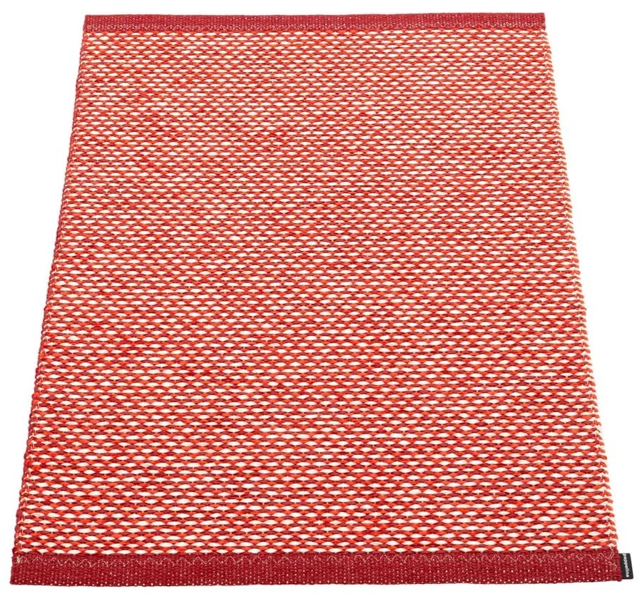 Covor pentru exterior și interior roșu 60x85 cm Effi Dark Red – Pappelina