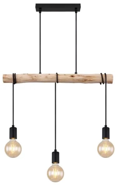 Lustră pe cablu GREGOR 3xE27/60W/230V Globo 15539-3H