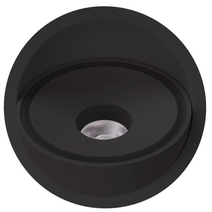 Spot LED Incastrabil Directionabil Design Modern, Vector 10w negru