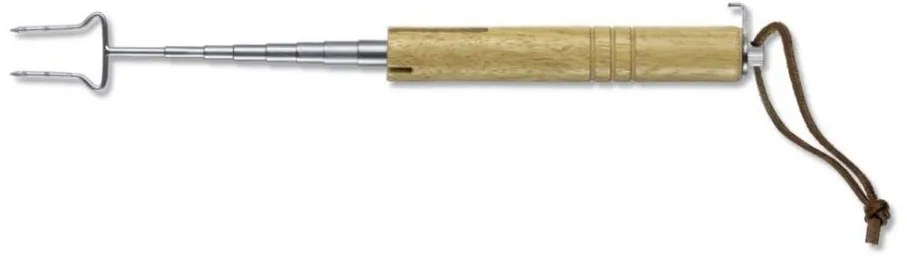 Furculiță telescopică pentru grătar 65 cm lemn Victorinox