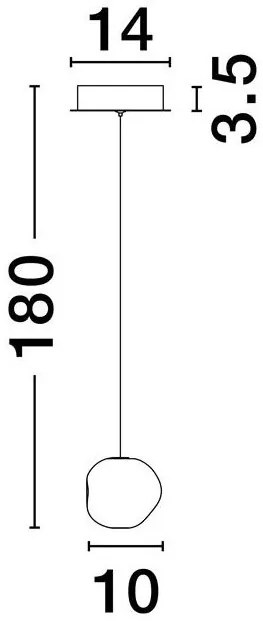 Lustra, Pendul LED design modern IFOS