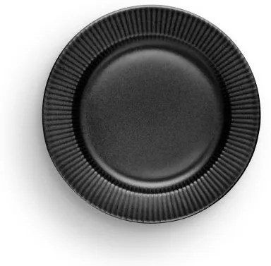 Legio Nova Farfurie de prânz 22 cm, neagră - Eva Solo