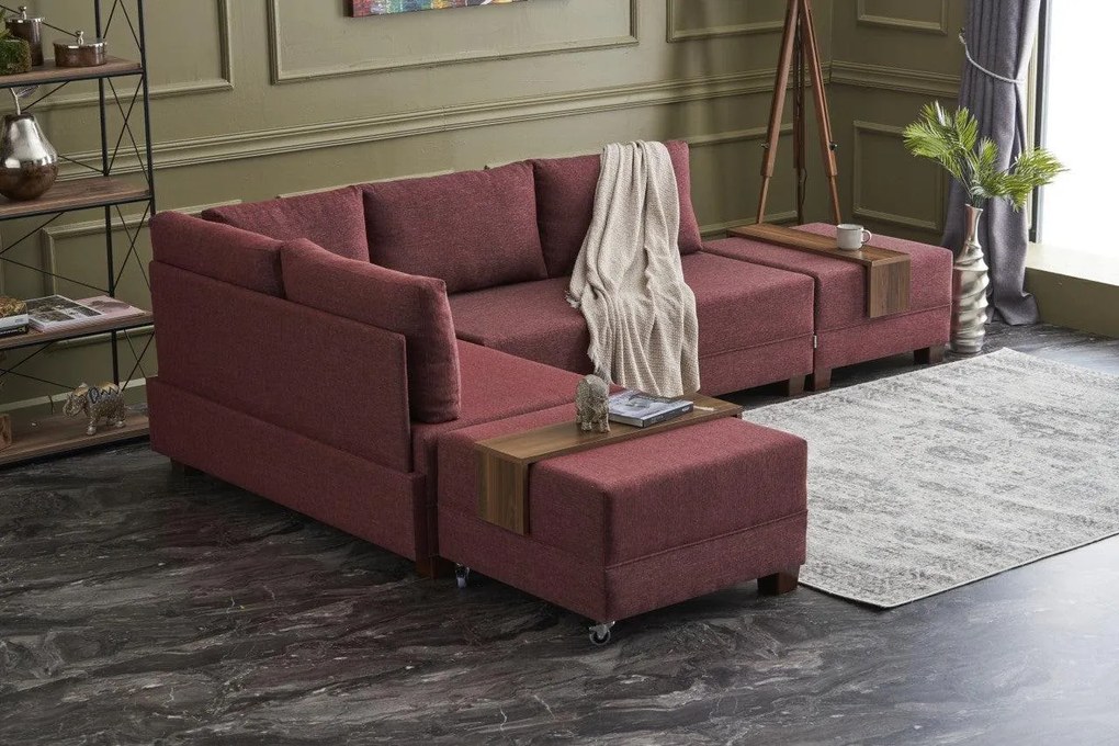 Coltar Extensibil Liones Stanga, 280 x 80 x 210 cm