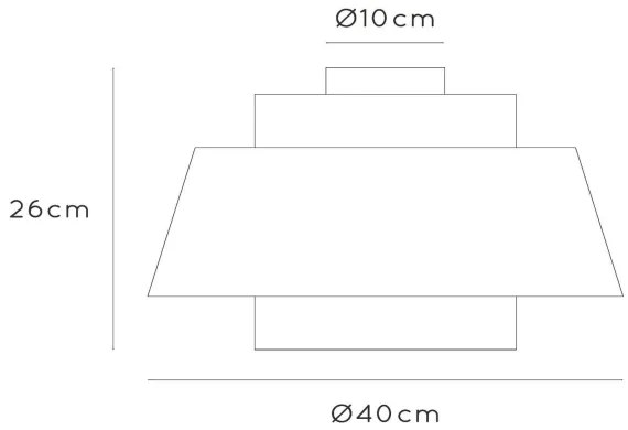 Plafonieră Lucide 21135/01/38 TRIBUTE 1xE27/40W/230V crem