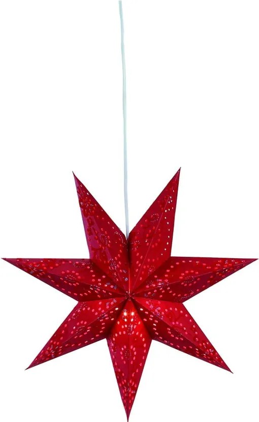 Decorațiune luminoasă de Crăciun roșie suspendată Aratorp – Markslöjd