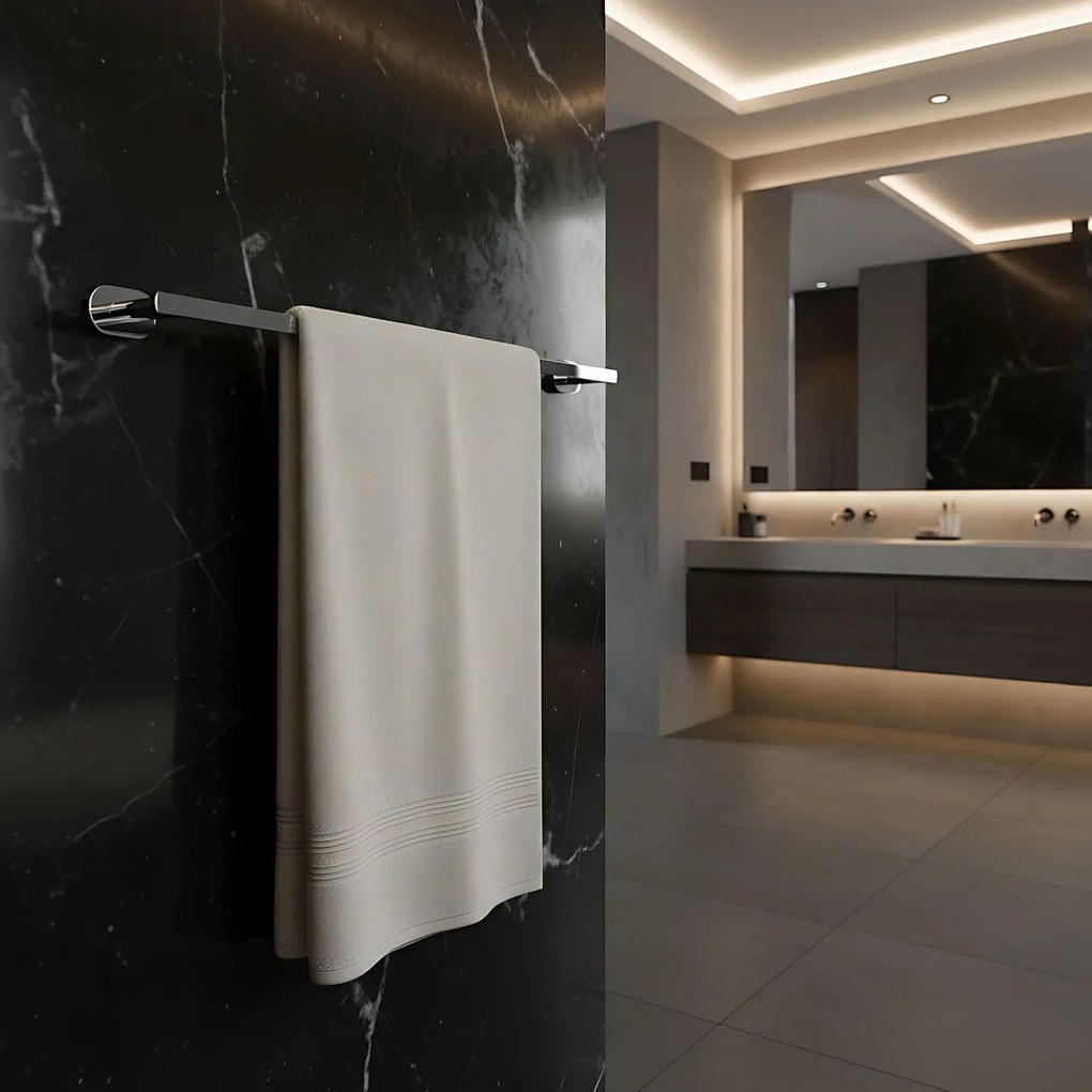 Cuier de baie Til 101 Chrome