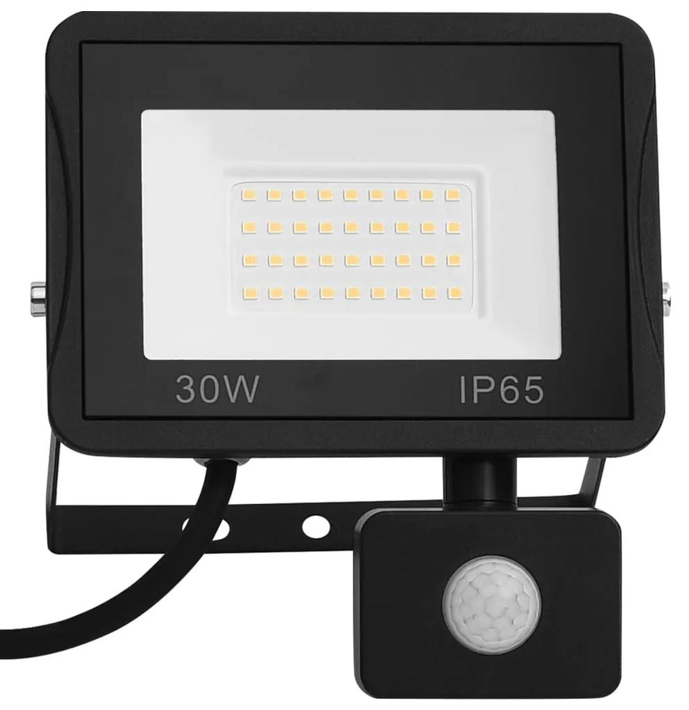 Proiector LED cu senzor, 30 W, alb rece 1, Alb rece, 30 w, 1