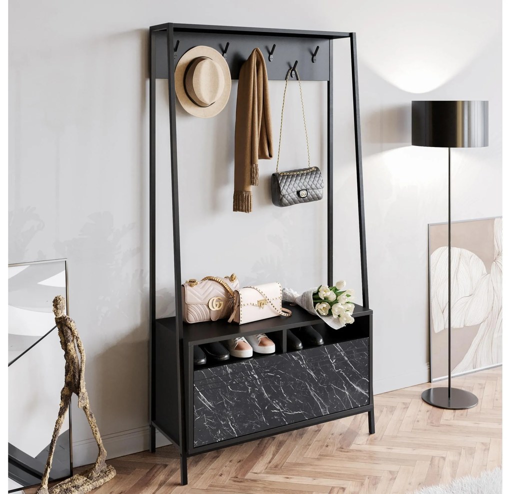 Mobilier hol Dudulo (marmură negru). 1102072