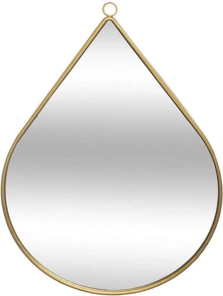 Oglinda de perete in forma de picatura, 39 cm