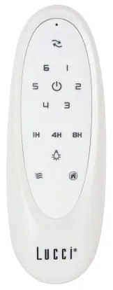 Ventilator LED dimabil Lucci air 21610649 ARRAY 1xGX53/12W/230V alb + telecomandă