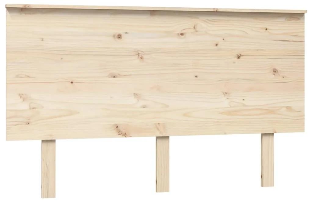 819165 vidaXL Tăblie de pat, 139x6x82,5 cm, lemn masiv de pin