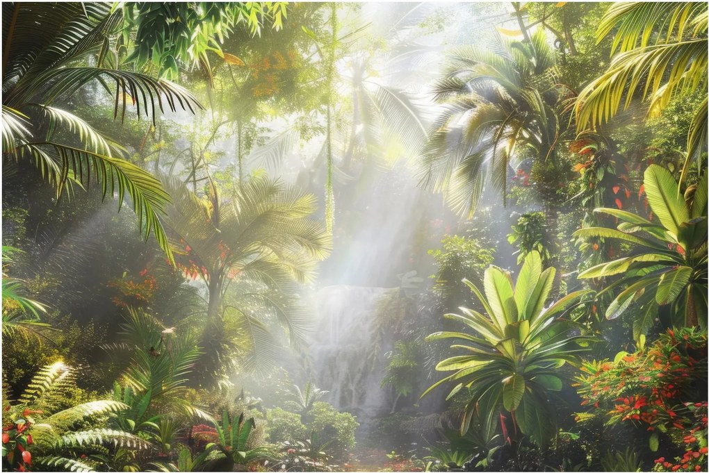 Tablou - Pădure tropicală (90x60 cm)