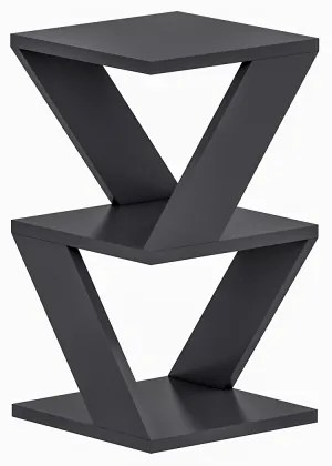 Măsuță laterală ALBENI 50x30 cm antracit