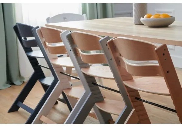 Scaun de masă pentru copii ENOCK gri KINDERKRAFT