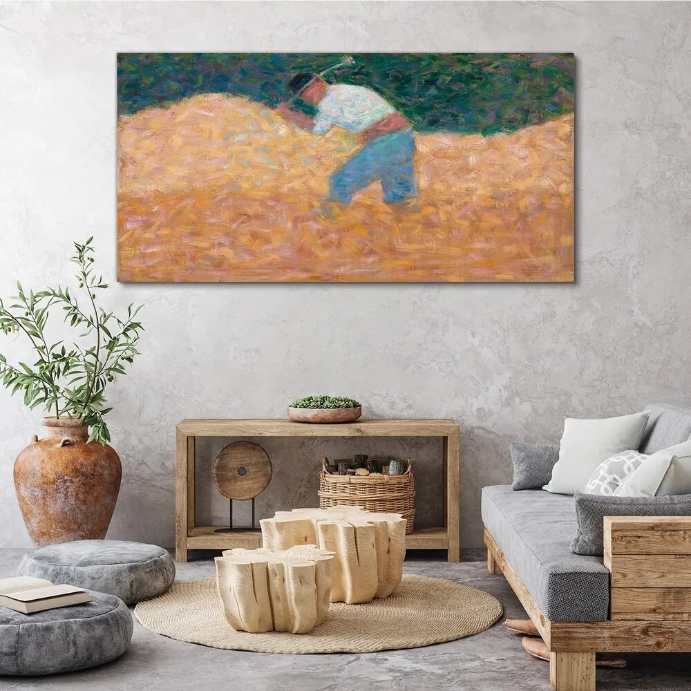 Tablou canvas Spărgător de pietre Seurat