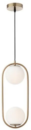 Lustra Pendul Sticla, Elit's, ZM , Gold