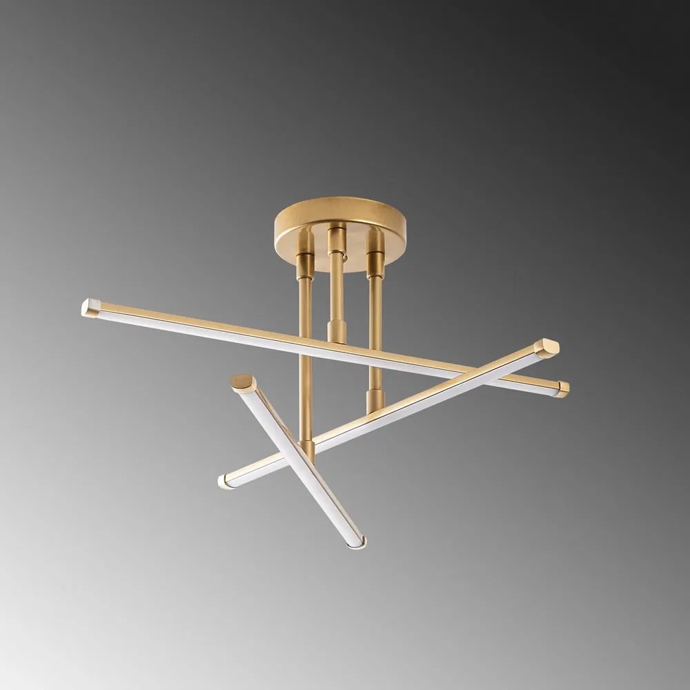 Plafonieră aurie LED 26x51 cm Umut – Opviq lights