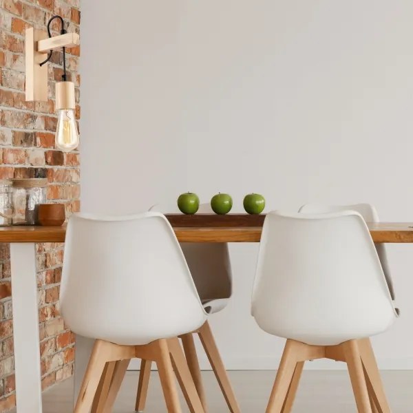 Aplica de perete LEON 1xE27/60W/230V