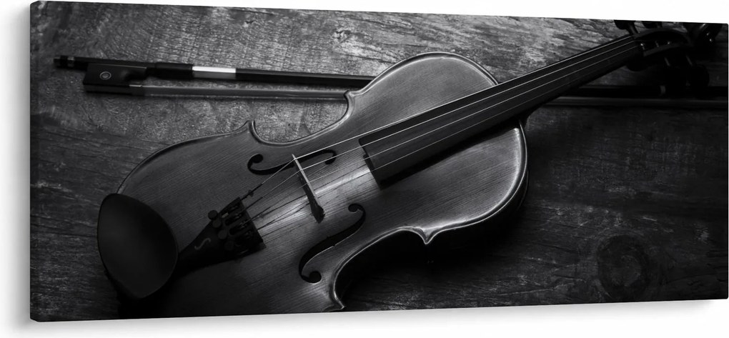 Tablou - Violete (120x50 cm)