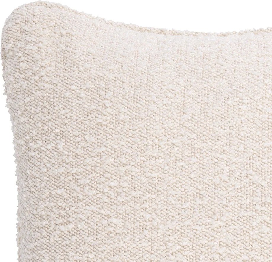 Perna decorativa LUX 60x60cm, Bouclé Cream L 114144 HZ