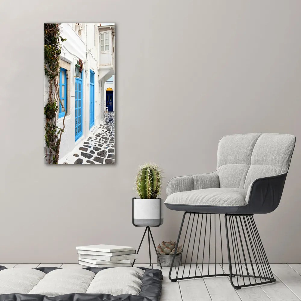 Tablou canvas Străzile grecești