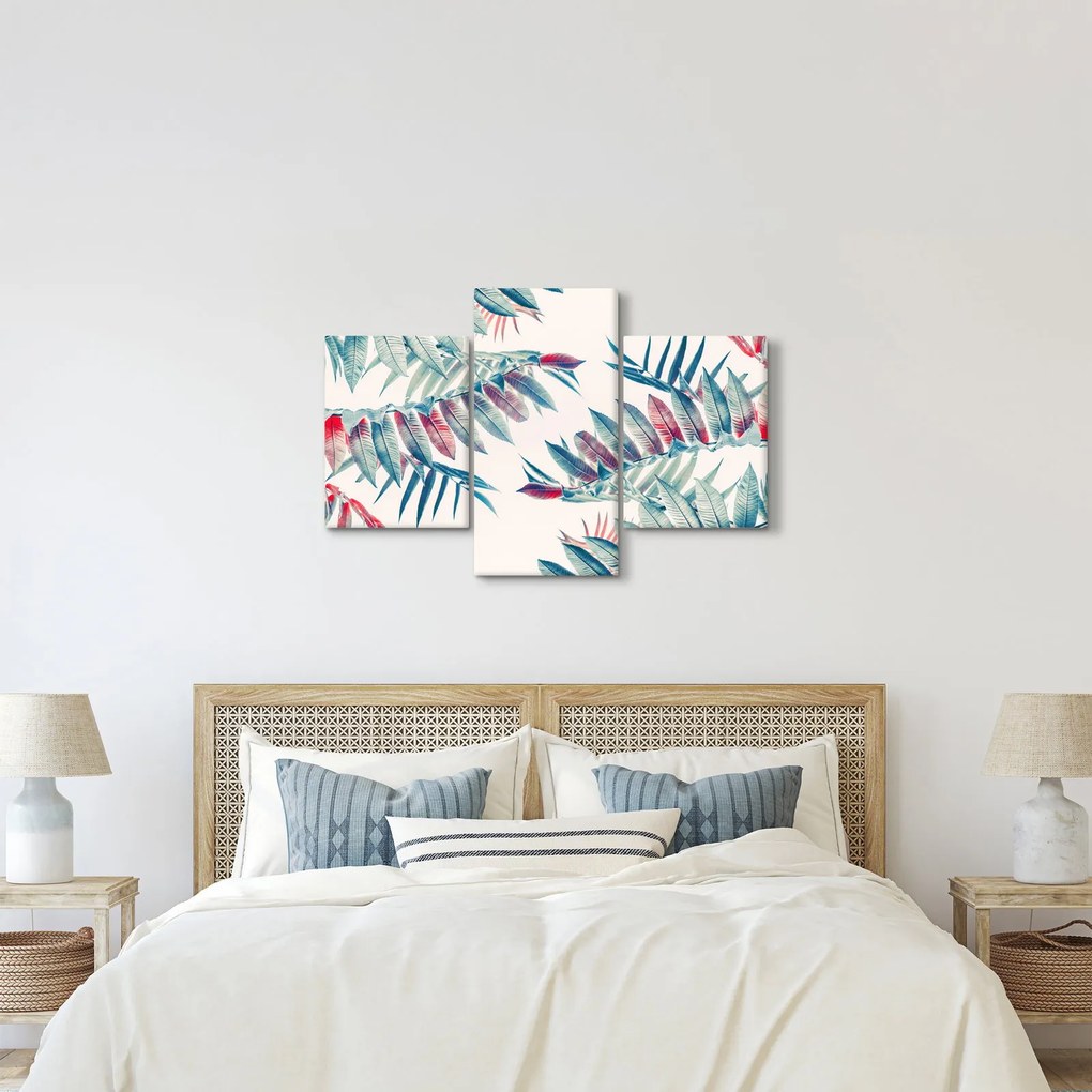 Tablou - Frunze tropicale (90x60 cm)
