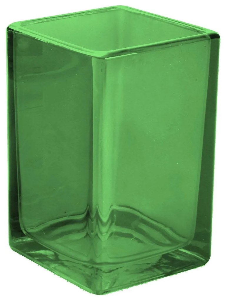 Recipient pentru sapun lichid   din sticla 10X6.5X6.5