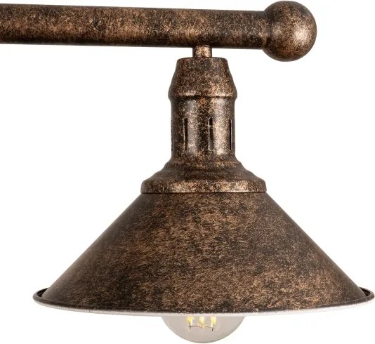 BRILAGI - Lustră pe tijă FORGE 3xE27/60W/230V patină/cupru