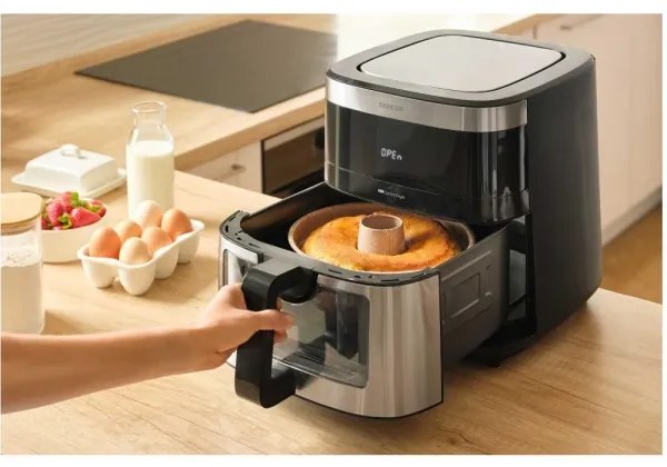 Friteuză cu aer cald Sencor 9 l 1700W/230V negru/crom mat