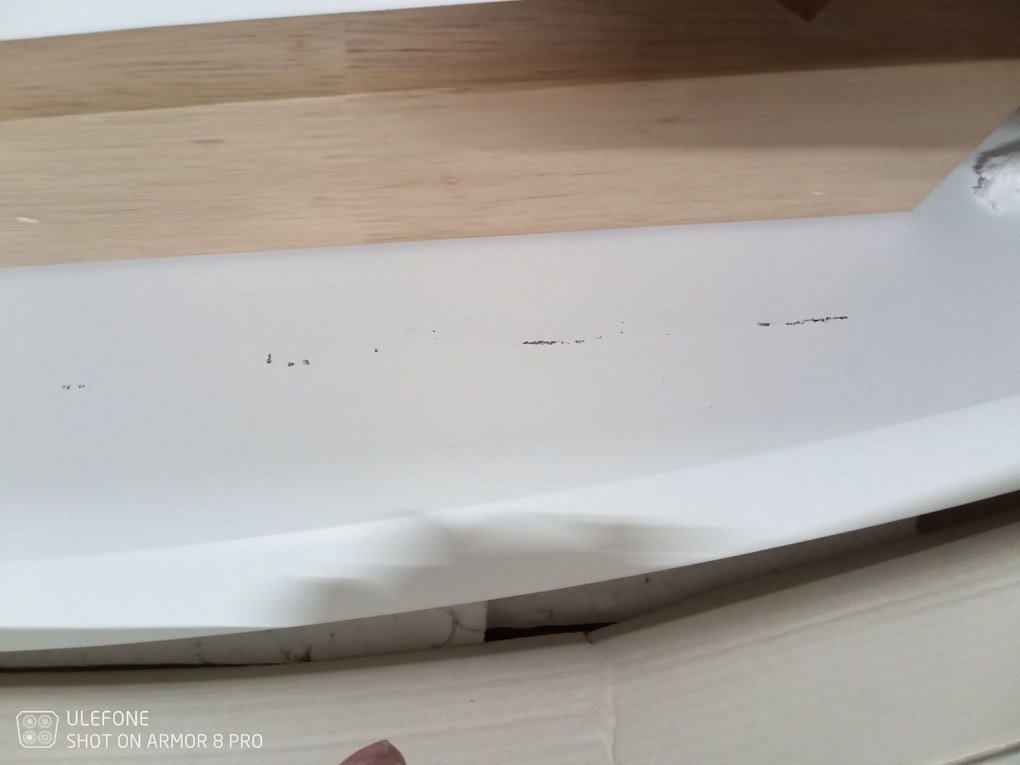 OFERTA Masa de dining alba COMBO II 120(160)X80, extensibila II. calitate