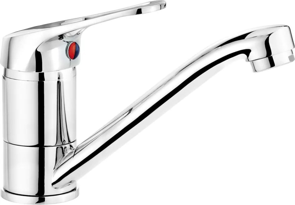 Lobo Baterie pentru chiuvetă, cu pipă pivotantă Finisaj: Crom BYU_026M