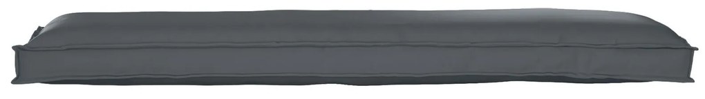 vidaXL Pernă pentru bancă din paleți Antracit 150 x 40 x 8 cm
