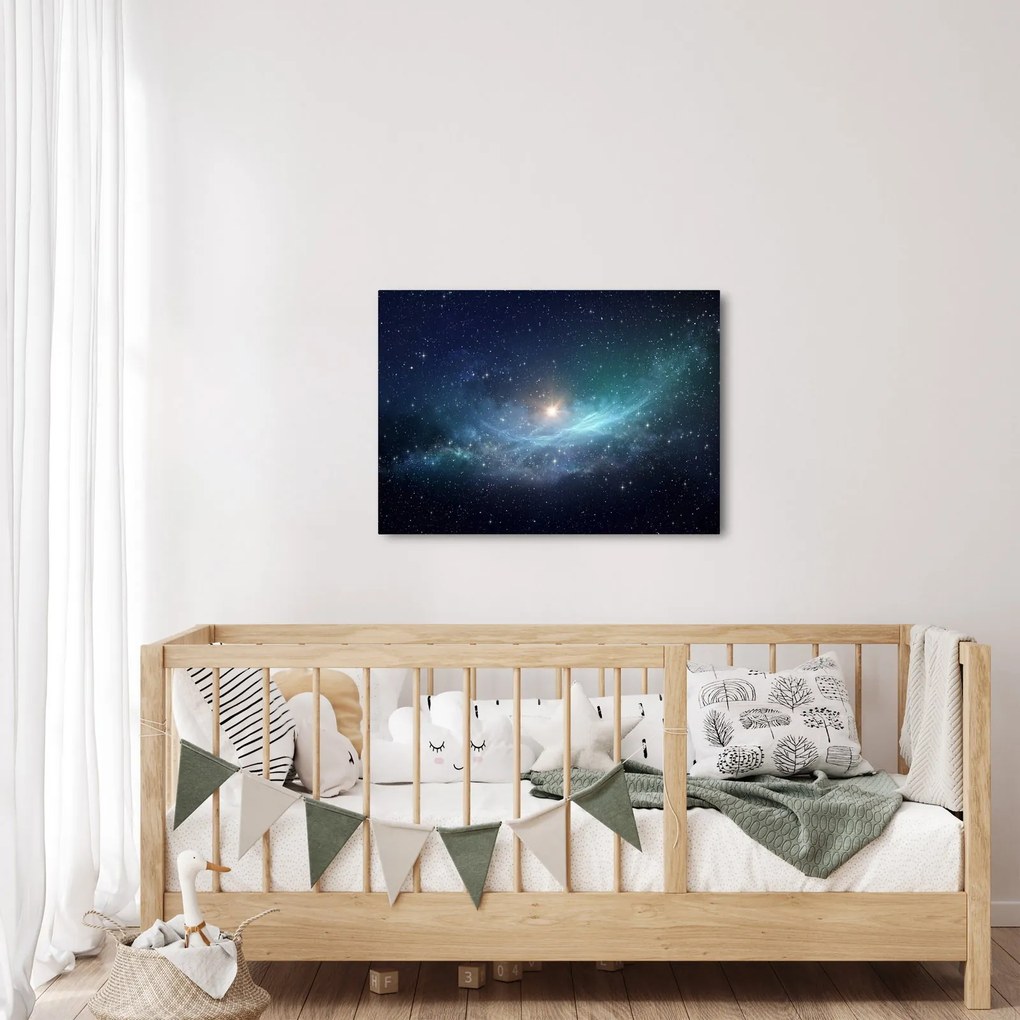 Tablou - Stele și nebuloase (70x50 cm)