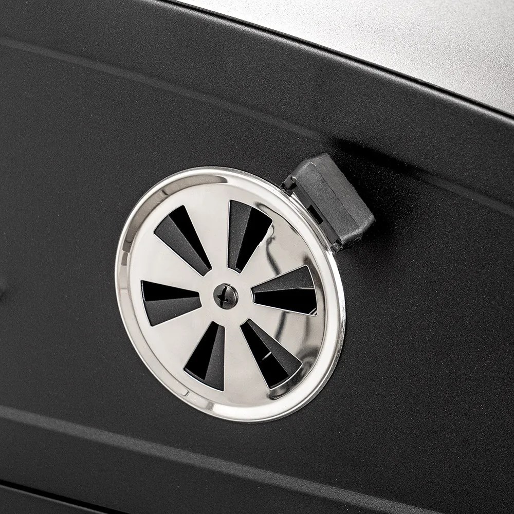 Grătar multifuncțional Helix cu cărbune de lemn