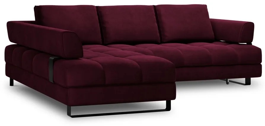 Coltar extensibil Clinton 5 locuri catifea L242