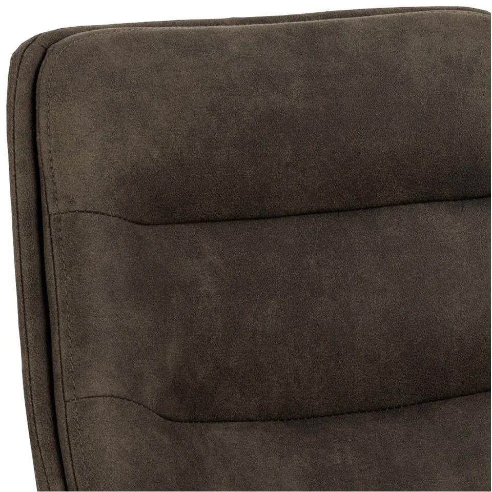 Scaun de bar verde închis cu înălțime ajustabilă (înălțime șezut 86 cm) Adisa – Actona