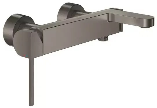 Baterie cada - dus Grohe Plus antracit periat Hard Graphite monocomanda
