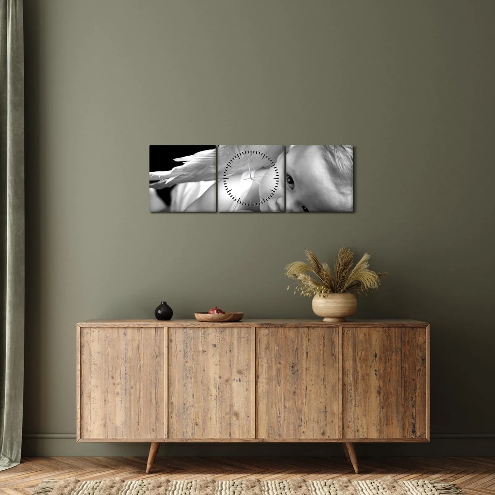 Tabloucu înger de copil (cu ceas) (90x30 cm)