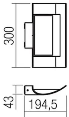 Aplică LED de exterior VELA LED/24W/230V IP54 Redo 9112