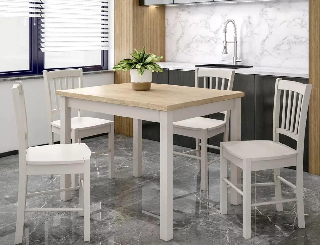 Masa Adam stejar cremona torro/casmir L80xl80 cm