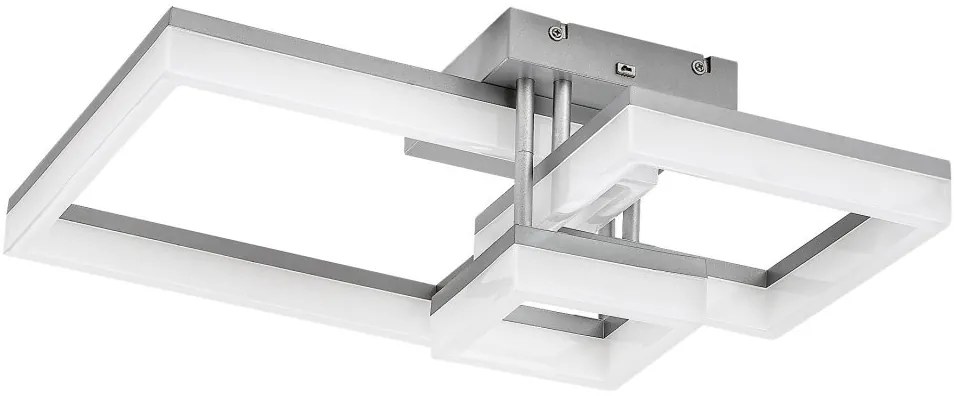 Plafoniera LED design geometric Amilia crom
