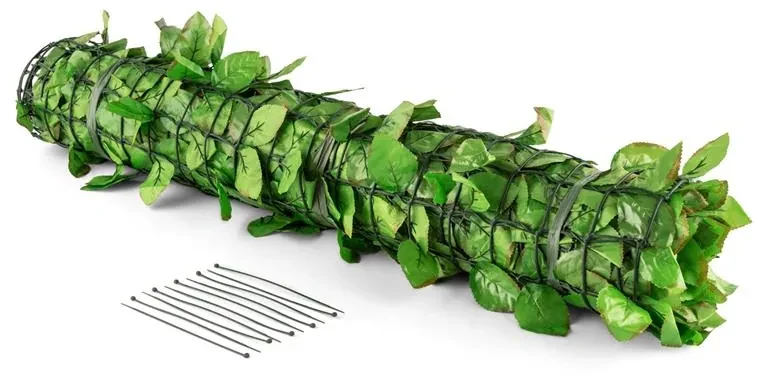 Fency Bright Leaf, verde deschis, fag, gard - protecție împotriva vântului 300 x 100 cm