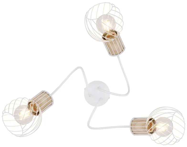 Lustra aplicata design modern LUISE alb 54012-3 GL