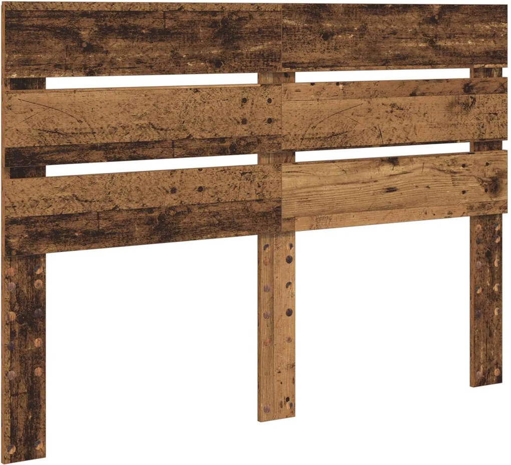 vidaXL Tăblie cap Lemn vechi 140 cm Lemn compozit