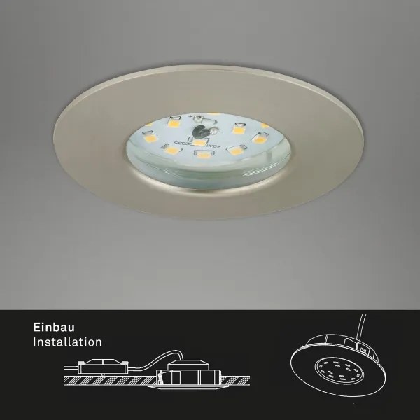 SET 3x corp de iluminat LED dimabil pentru baie LED/5,5W/230V IP23 Briloner 7231-032